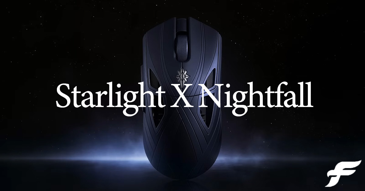 WLMOUSE YING 影 Magnesium 発表！47gマグネシウム合金×8K無線の超軽量